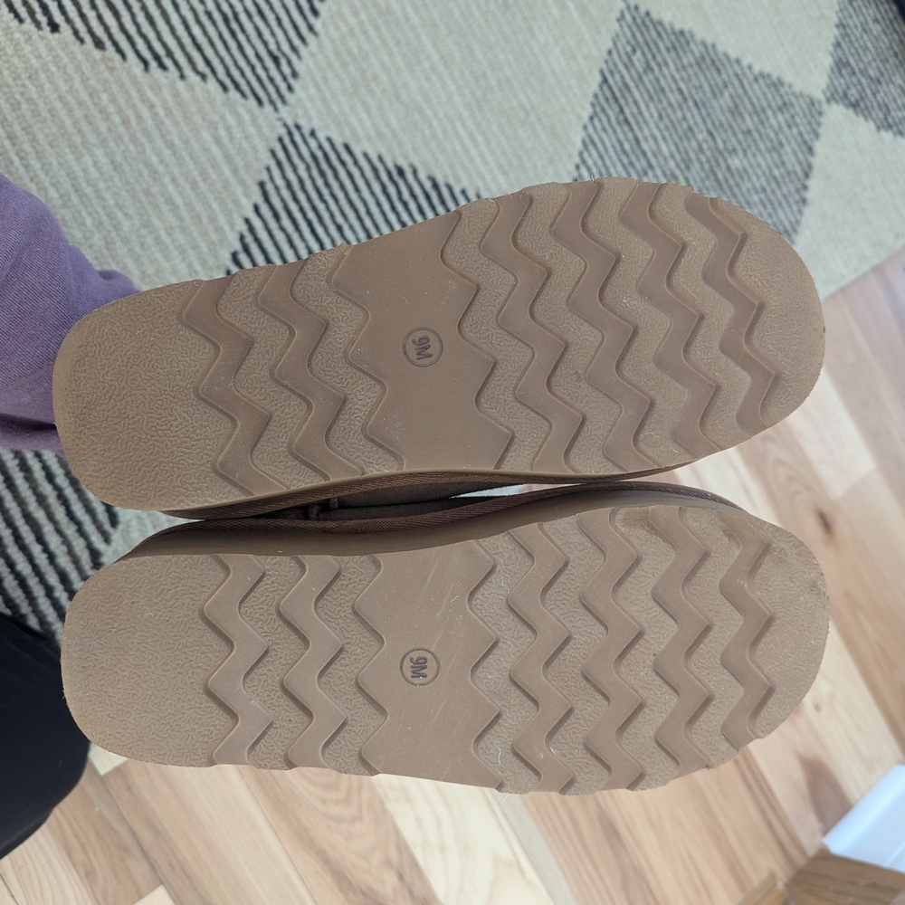 Women's Tan Ankle Boots - Picture 6 of 6